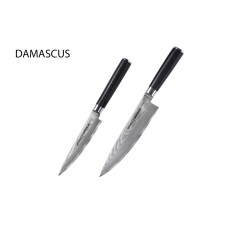Набор из 2-х ножей Samura Damascus универсальный 125 мм, шеф