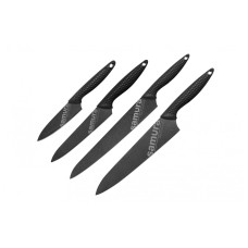 Набор из 4-x ножей Samura Golf Stonewash овощной, универсальный, слайсер,  шеф-нож