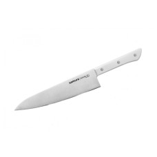 Нож Samura Harakiri Шеф SHR-0085W, 208 мм, белая рукоять