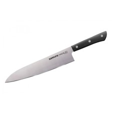 Нож Samura Harakiri Гранд Шеф, 240 мм, черная рукоять