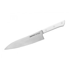 Нож Samura Harakiri Гранд Сантоку, 197 мм, белая рукоять
