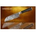 Набор из 4-х ножей Samura Damascus Овощной, Универсальный 125 мм, Шеф, Сантоку 145 мм и подставки