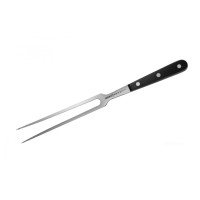 Вилка для мяса Samura Harakiri, 208 мм, черная рукоять
