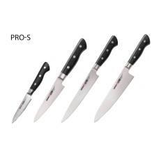 Набор из 4-х ножей Samura Pro-S Овощной, Универсальный 115 мм, для нарезки, Шеф